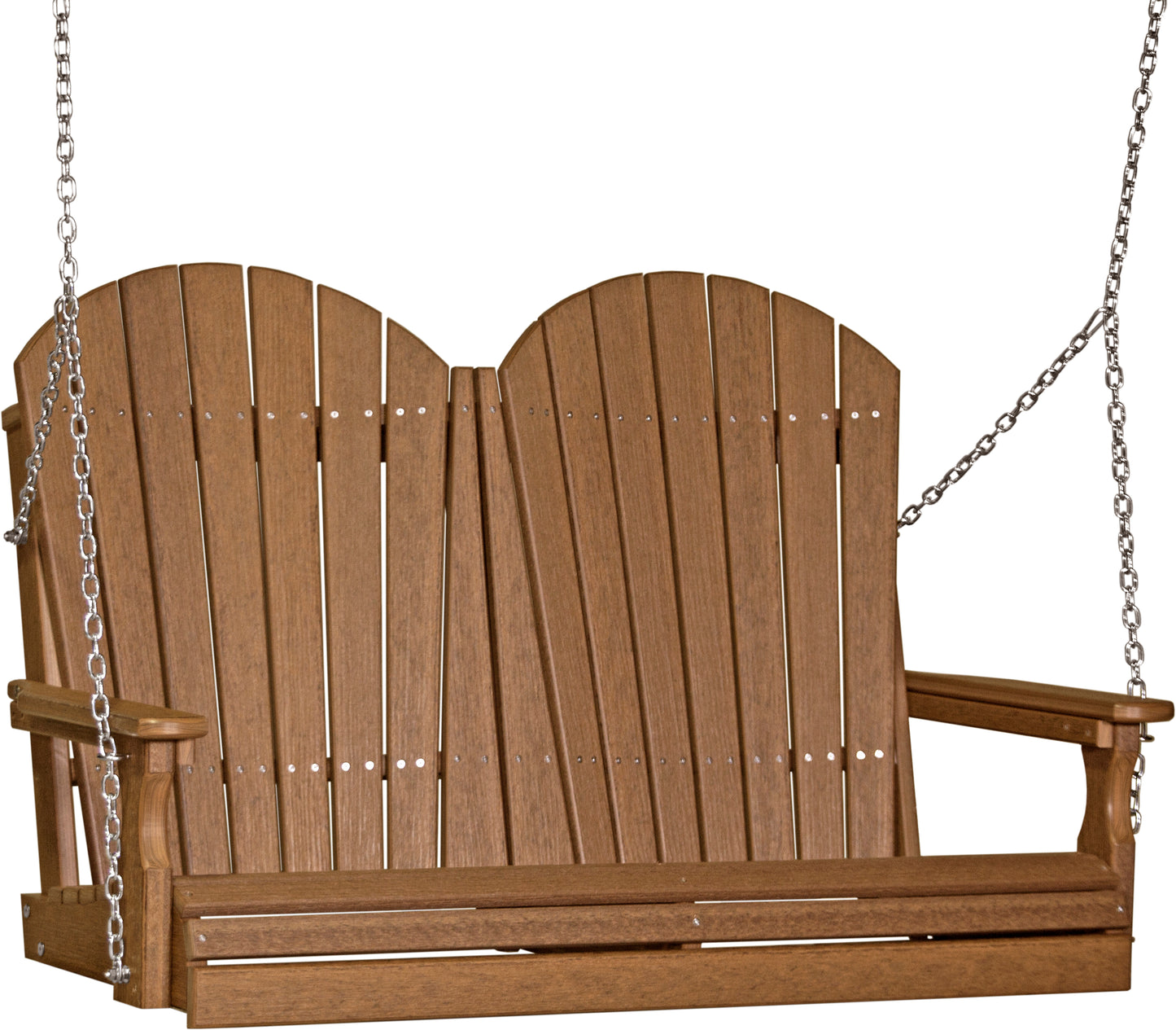 LuxCraft 4' Poly Adirondack Swing