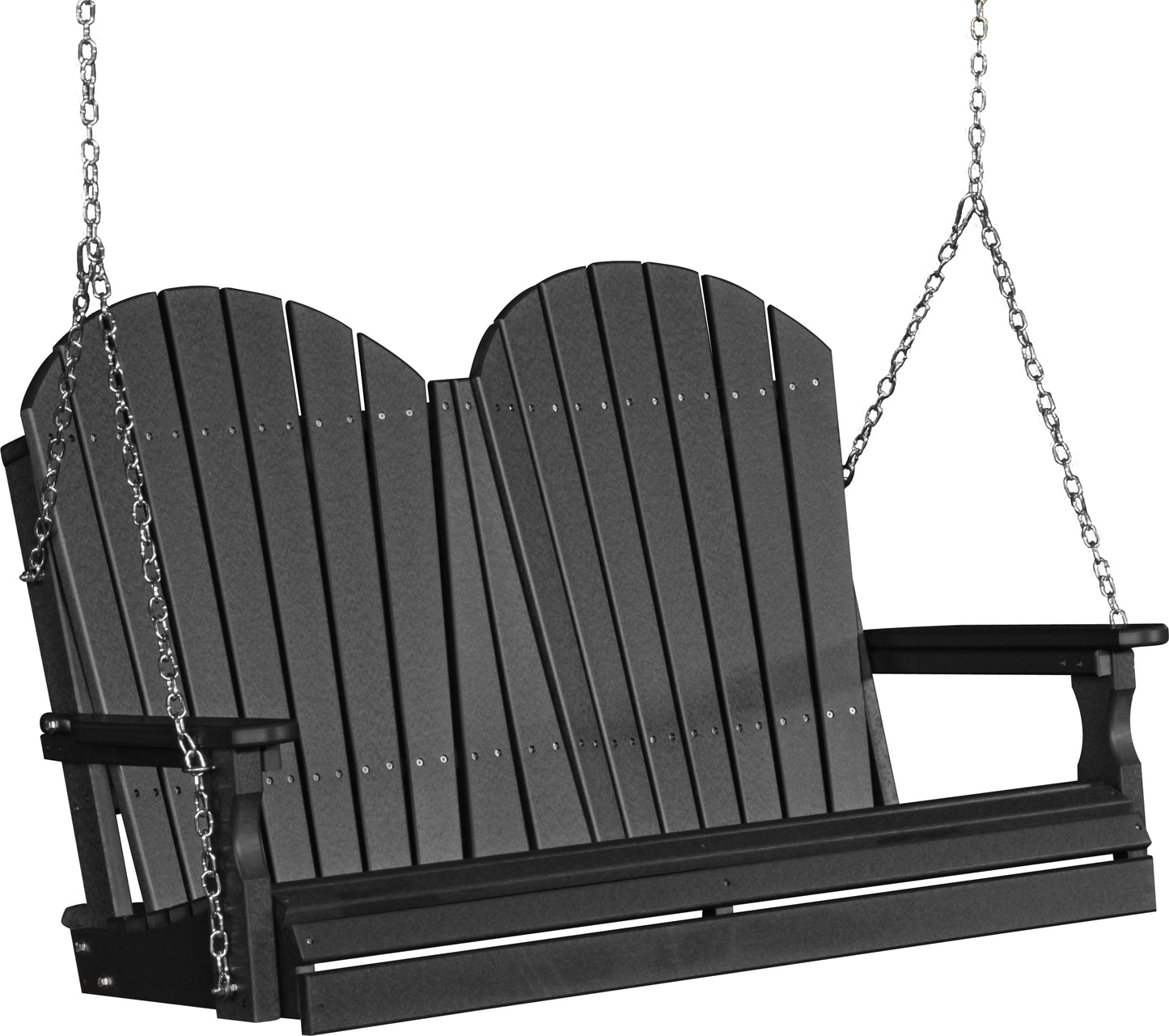 LuxCraft 4' Poly Adirondack Swing