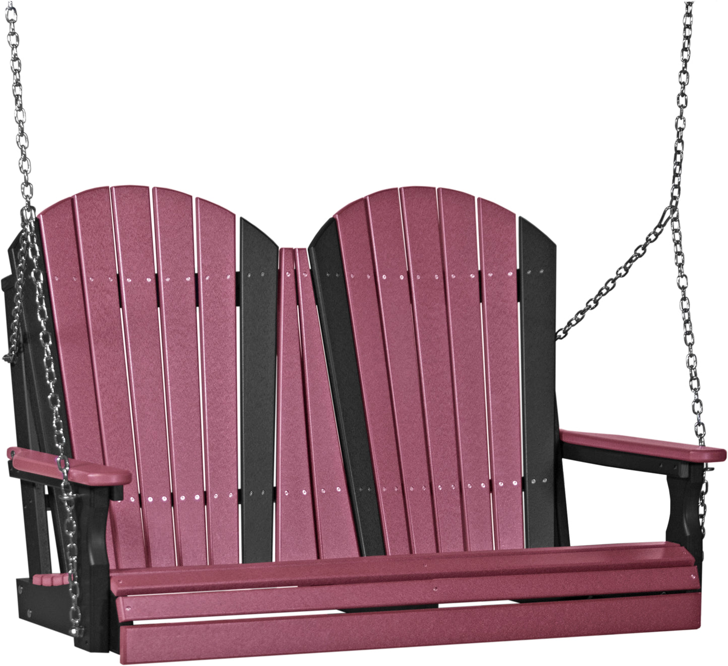 LuxCraft 4' Poly Adirondack Swing