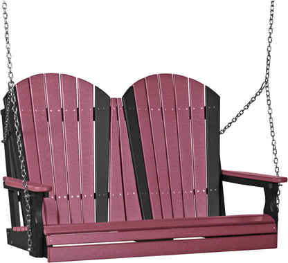 LuxCraft 4' Poly Adirondack Swing