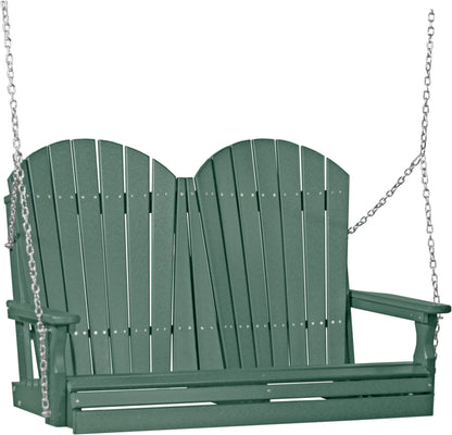 LuxCraft 4' Poly Adirondack Swing