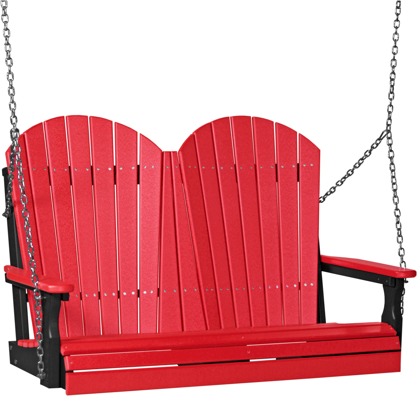 LuxCraft 4' Poly Adirondack Swing