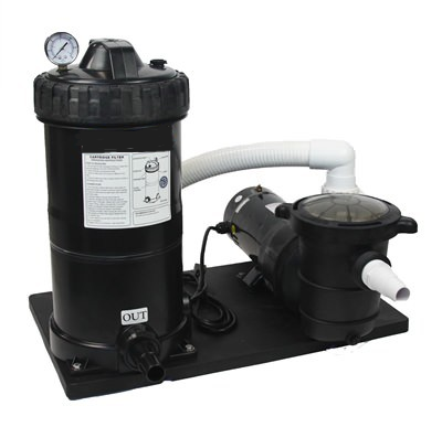 DIY Pool Shop  1.5 HP, 75 Sq. Ft. Cartridge Filter Systems with Element - FREE SHIPPING