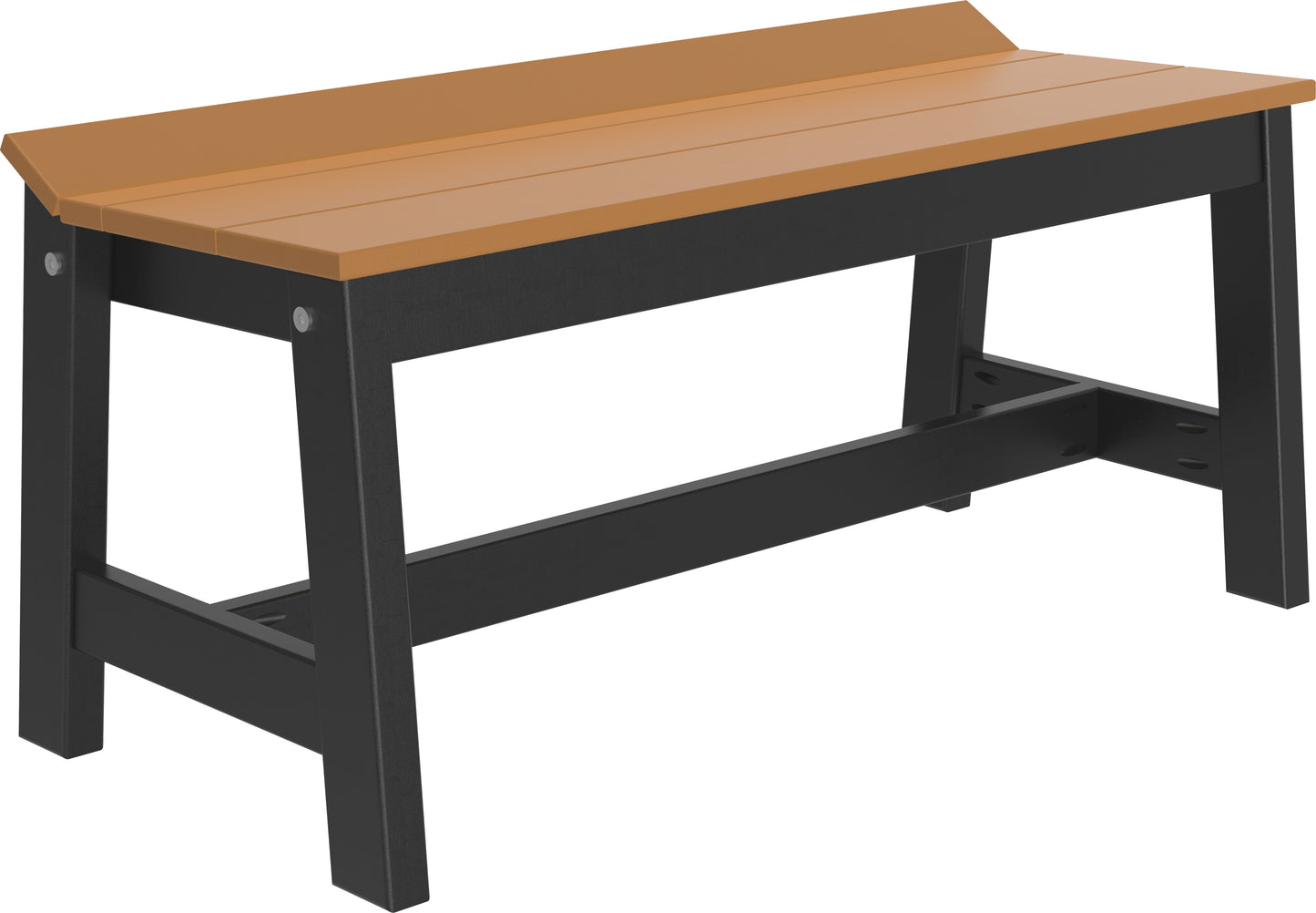 LuxCraft Poly 41" Cafe Outdoor Dining Bench