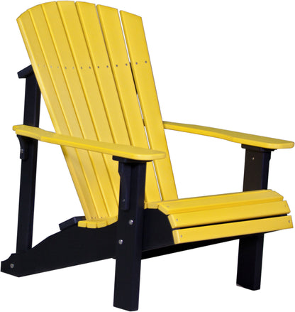 LuxCraft Poly Deluxe Adirondack Chair - Deck Chair