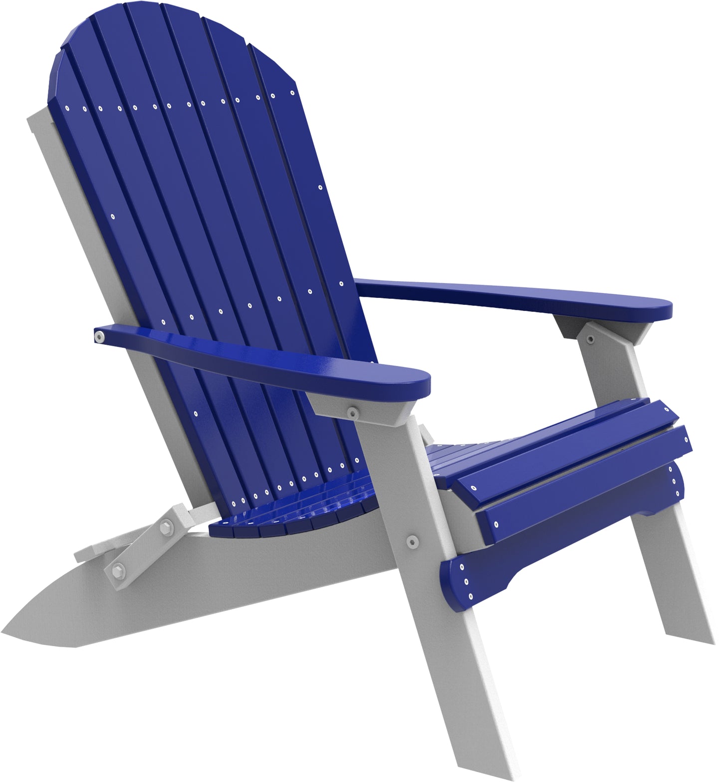 LuxCraft Poly Folding Adirondack Chair - Deck Chair