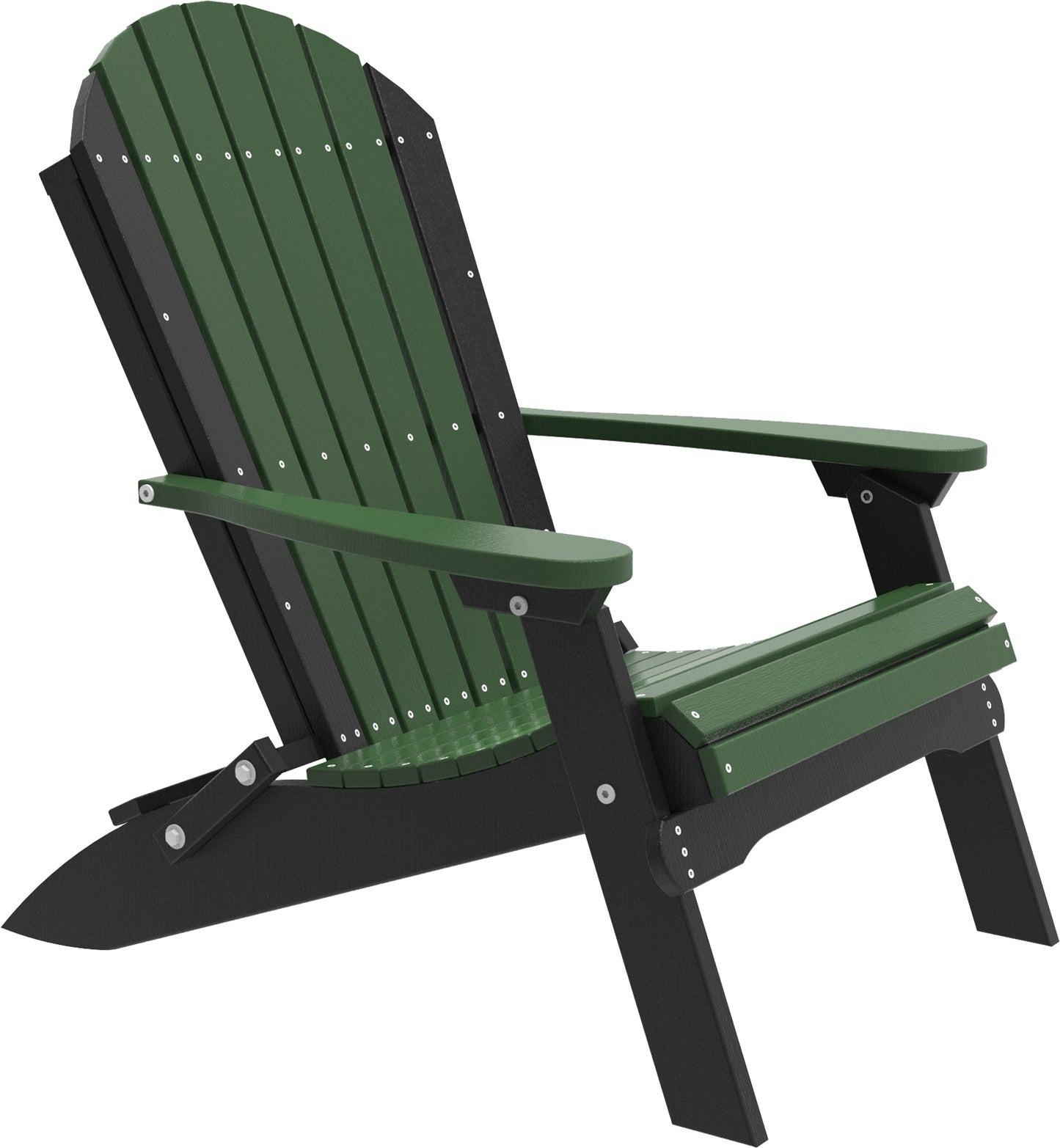 LuxCraft Poly Folding Adirondack Chair - Deck Chair