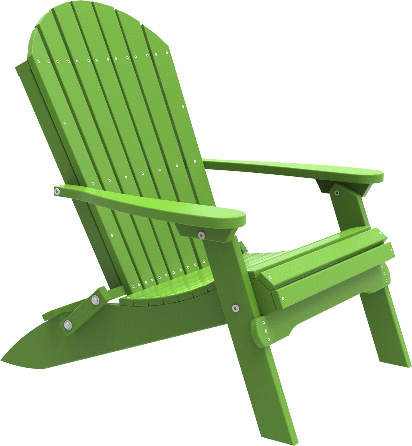 LuxCraft Poly Folding Adirondack Chair - Deck Chair