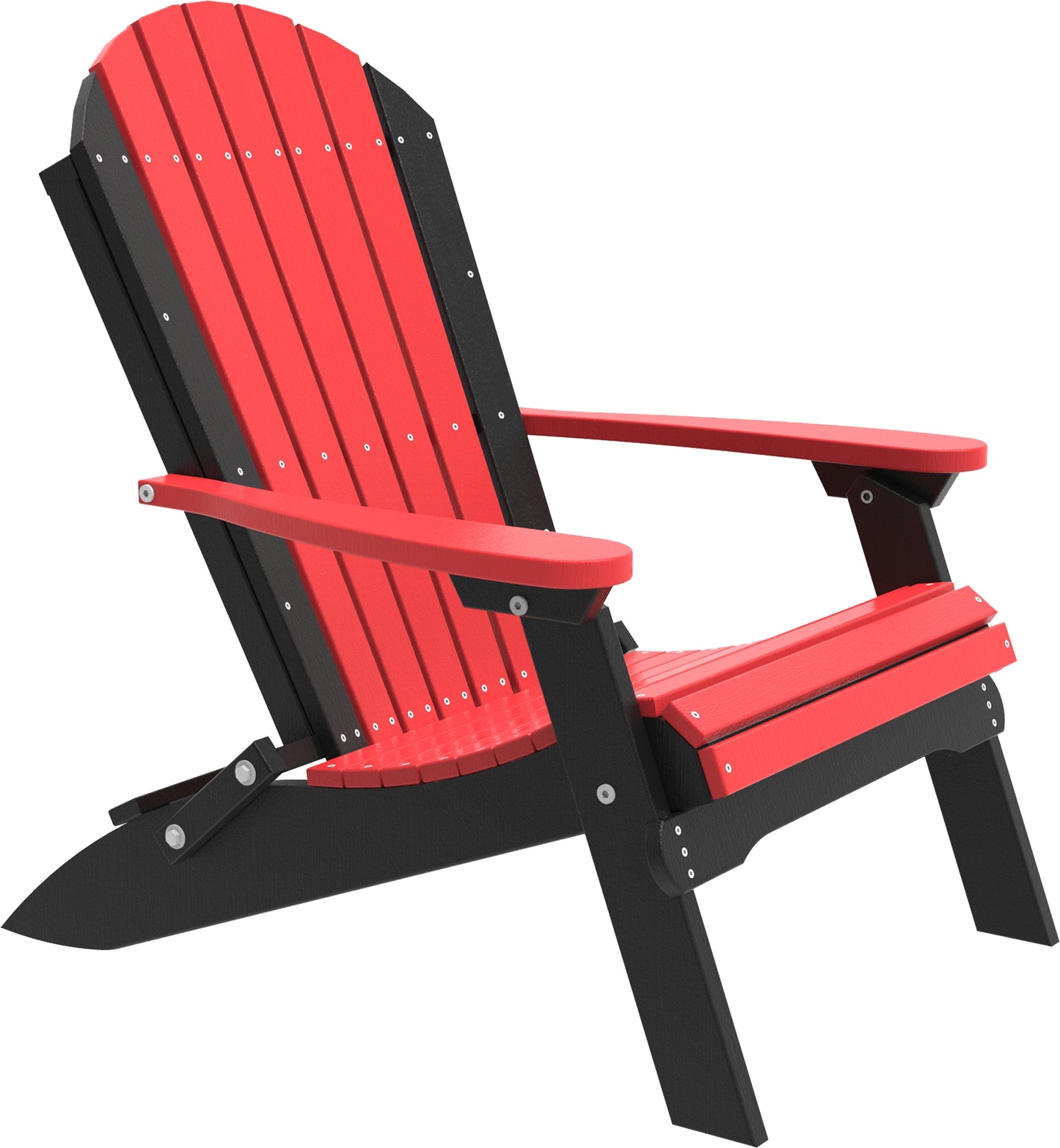 LuxCraft Poly Folding Adirondack Chair - Deck Chair