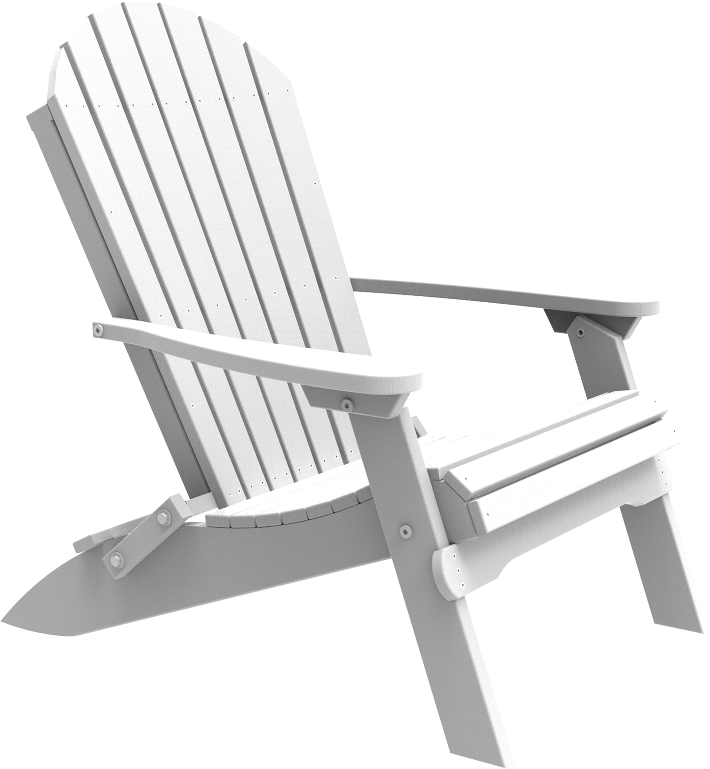 LuxCraft Poly Folding Adirondack Chair - Deck Chair