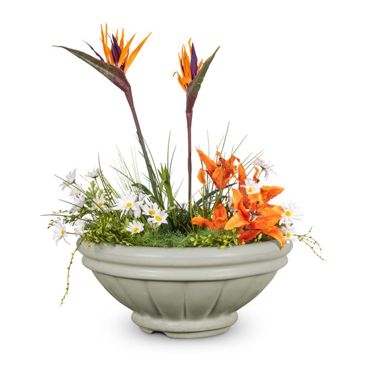 The Outdoor Plus Round Roma GFRC Concrete Planter Bowl