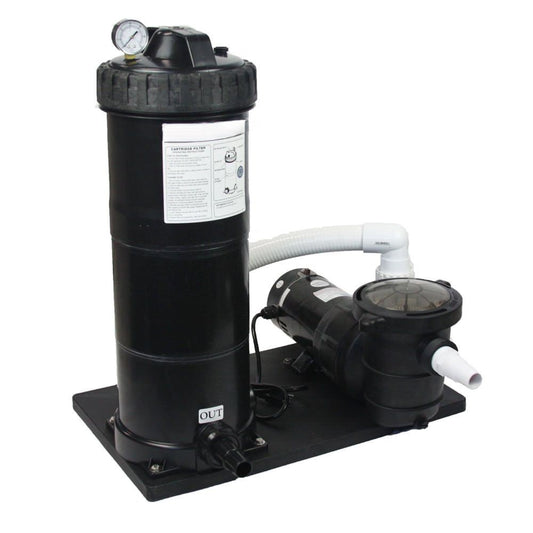 DIY Pool Shop 1.5 HP Pump, 150 Sq Ft. Cartridge Filter System with Element - FREE SHIPPING